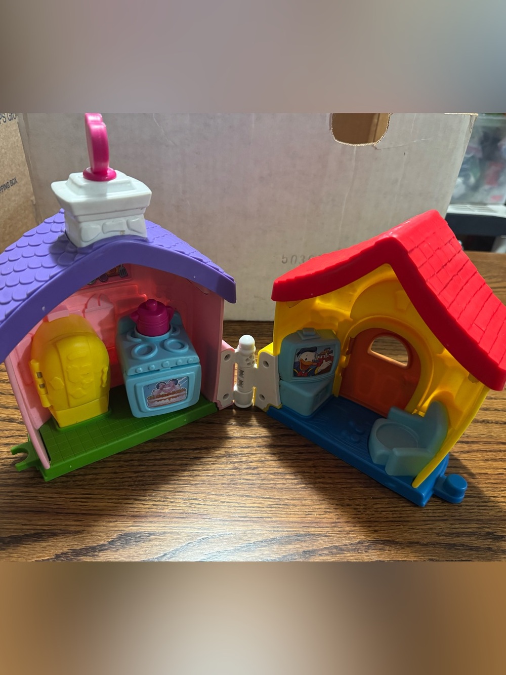 Fisher price Little people Mickey & Minnie house Kids Playhouse Toy
